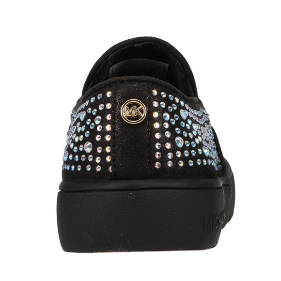 MICHAEL Michael Kors Jem Tiffany Embellished Slip-On Sneaker Little Kids Size 2 - Picture 9 of 14